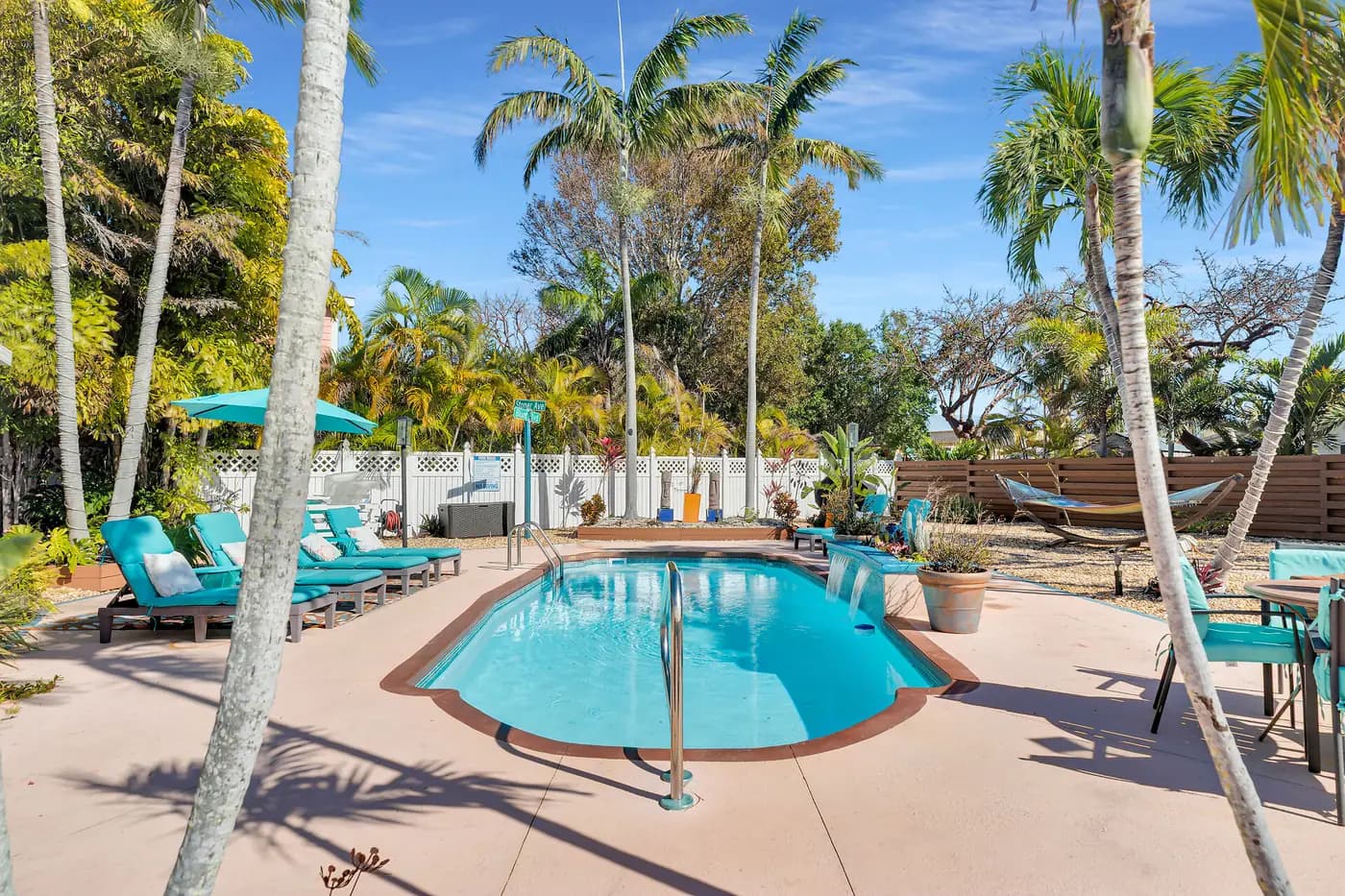 Private swimming pool